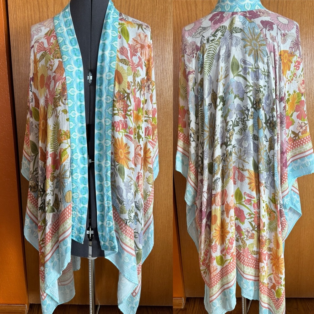 Rachel Zoe Floral Kimono